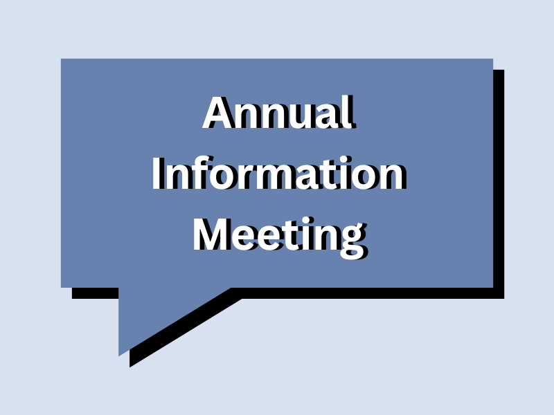 Annual Information Meeting