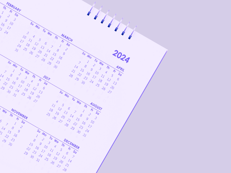 2024 calendar